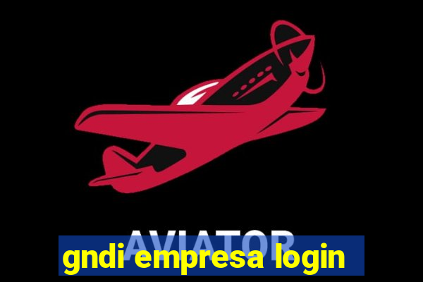 gndi empresa login